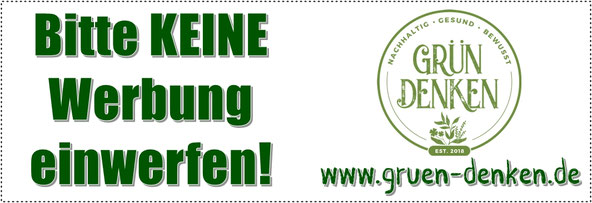 Briefkasten-Aufkleber: Bitte keine Werbung einwerfen